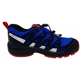 Salomon XA Pro V8 Cswp Wanderschuhe - Lapis Blue / Black / Fiery Red - EU 35