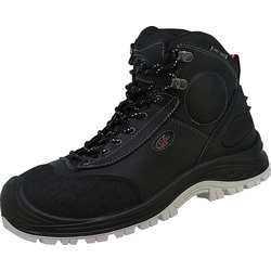Garsport® Arbeitsschuhe GAR S3 Stiefel niedrig Größe 46 Sicherheitsstiefel schwarz