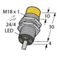 Turck Sensor nicht bündig PNP, Schließer NI10-G18K-AP6X