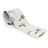 Muralo Bordüre Bäume im Boho-Stil 10 cm 300 g Beige/Braun/Grau 35001000