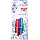 Herlitz Buntstifte my.pen dreikant, 12 Farben, FSC
