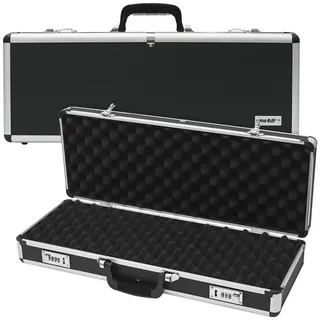 HMF 14433-02 Alu Transportkoffer 62 x 26 x 12 cm Schwarz