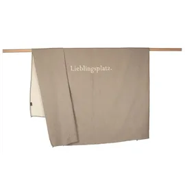 David Fussenegger Überwurf Lieblingsplatz Rauch, 220x240 cm