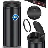 Kesser Automatik Sensor Mülleimer 30 l Silber