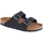 Birkenstock Arizona Vegan Mikrofaser desert dust indigo blue 43