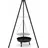 glühzone Schwenkgrill 160 cm Stahl schwarz