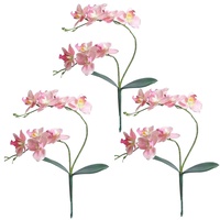 eurNhrN Künstliche Orchidee 18 Zoll realistisch gefälschte Orchidee Dekorative Orchidee Künstliche Blumen für Wohnkultur, Bad, Wohnzimmer, Typ 1