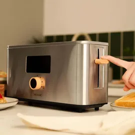 Cecotec Touch&Toast Extra Toaster Silber