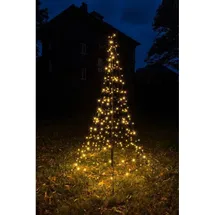 Star-Max LED Tannenbaum Lichterkette 2 m x 1,4 m Warmweiß