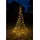 Star-Max LED Tannenbaum Lichterkette 2 m x 1,4 m Warmweiß