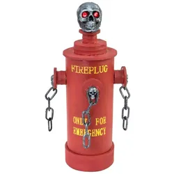 EUROPALMS Halloween Feuerhydrant, 28x13x13cm