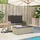 vidaXL Gartenbank 115 x 58 x 97 cm Grau