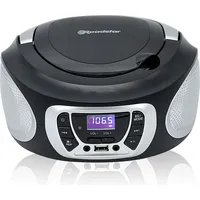 Roadstar CDR-365U/SL Schwarz/Silber - Silber