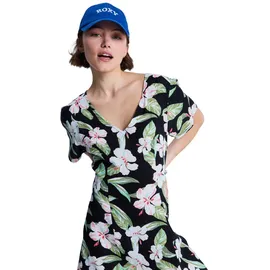 Roxy Fresh Breeze Mini Kleid Schwarz L