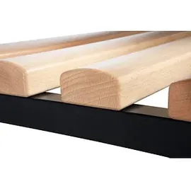 C+P Garderobenbank Basic 150 x 50 x 40 cm buche / anthrazit