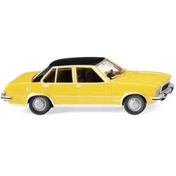 Opel Commodore B verkehrsgelb Modell von WIKING 1:87