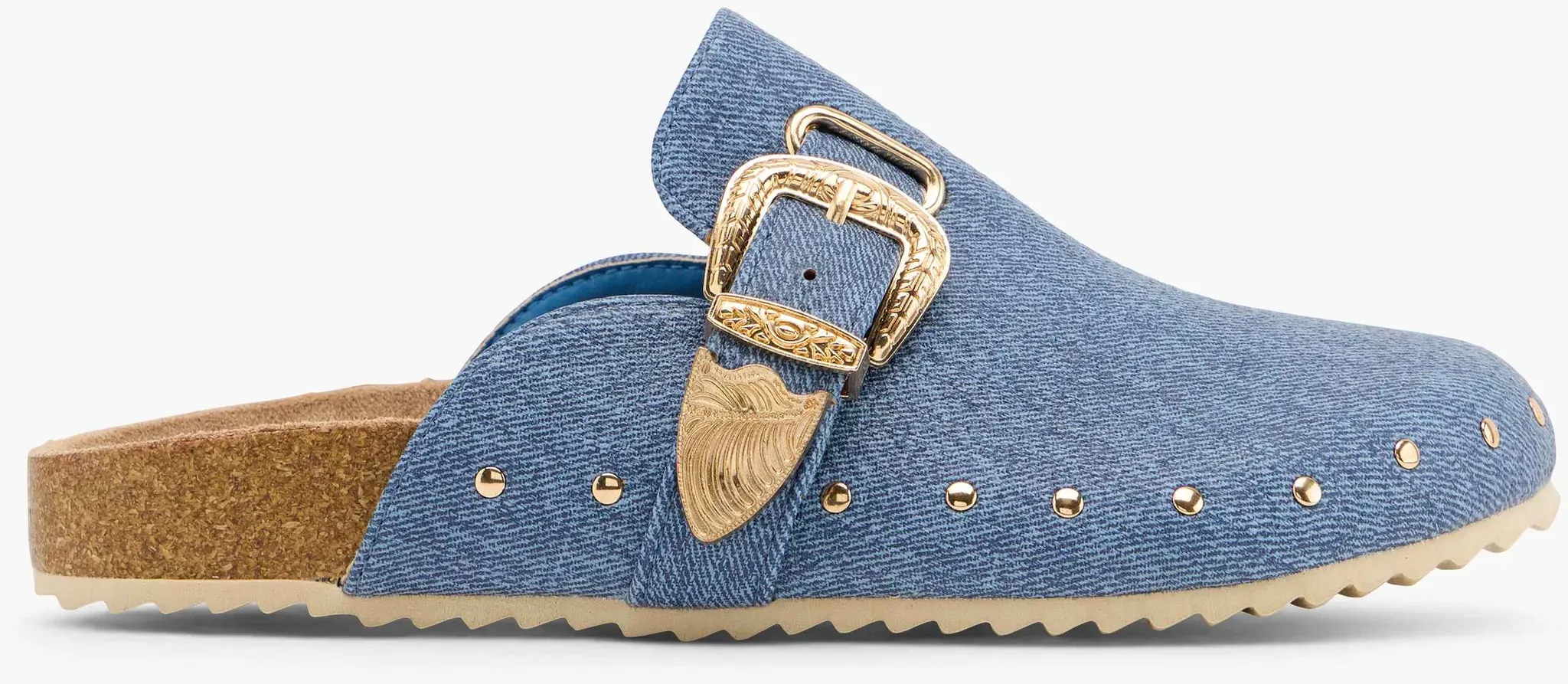 Claudia Ghizzani  Tieffuß Pantolette Jeans, Damen, Größe: 39, Material: PU/Synthetik - Claudia Ghizzani  Tieffuß Pantolette Jeans, Damen, Größe: 39, Material: PU/Synthetik - woman - Jeans