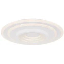 Bafur Deckenleuchte Metall Weiß, Led