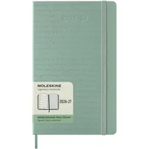 Moleskine Wochen-Notizkalender 18 Monate A5 Salbeigrün 2026/2027