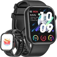 Smartwatch Herren Damen mit Telefonfunktion Fitnessuhr Damen 100+ Sportmodi IP68