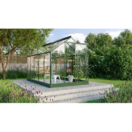 Vitavia Triton 6200 Alu smaragd grün ESG 3 mm 6,2 m2 inkl. Stahlfundament