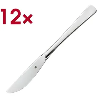 WMF Menümesser »GASTRO« 12 Stück Edelstahl silber