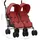 vidaXL Geschwisterwagen rot 10239