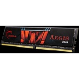 G.SKILL Aegis DIMM 8GB, DDR4-2400, CL17-17-17-39 (F4-2400C17S-8GIS)