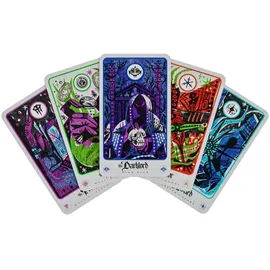 dungeons & dragons fifth edition Dungeons & Ravenloft: The Horrors Within – Tarokka-Deck (2026 aktualisiertes Deck) | D&D-Zubehör (Englische Version)