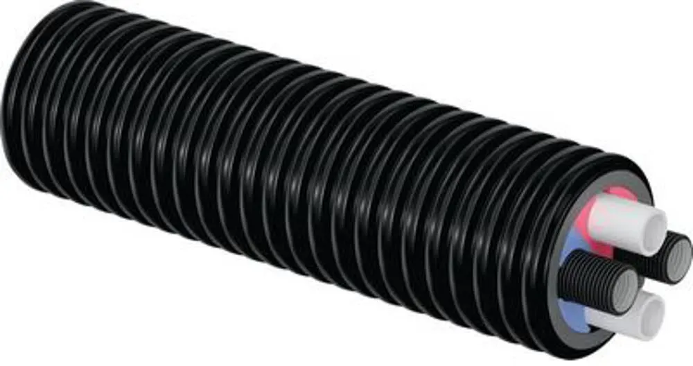 Uponor Ecoflex Thermo Twin HP PE-Xa DN140 2x32 1m