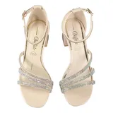 Buffalo Glam -Vegan Patent - Silberfarben