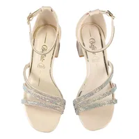 Buffalo Glam -Vegan Patent - Silberfarben