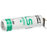 Saft Lithium 3,6V Batterie LS14500-3PF AA - pin ++/-