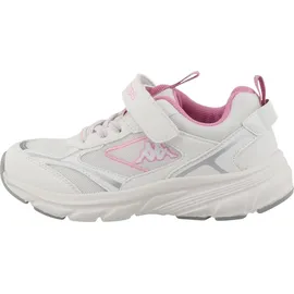 Kappa Angelo Kinder Weiß/Pink/Silber 31