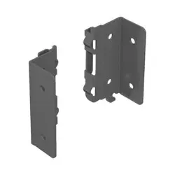 Schubkasten-Rückwandverbinder, rechts, AvanTech YOU, 9257691, Stahl anthrazit