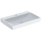 Geberit ONE Waschtisch Abgang vertikal, 75cm, Hahnloch mittig, weiß/KeraTect 505020012