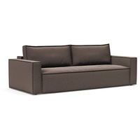 INNOVATION LIVING Schlafsofa Newilla Stoff Grau Taupe