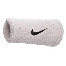 Nike Swoosh Doublewide Wristbands white/black