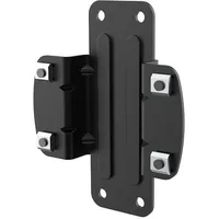 Hagor comPROnents series CPS-Rail-Adapter aus Stahl für Flachbildschirme, schwarz
