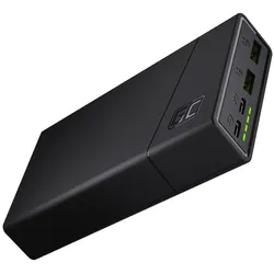 Green Cell PowerPlay 20 - Powerbank - 20000 mAh - 18 Watt - 2 A - QC 3.0, GC Ult