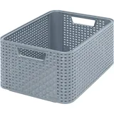 Curver Aufbewahrungsbox Style M 38,6 x 28,7 x 17 cm hell grau CURVER - Grau