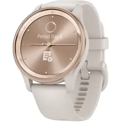 Garmin 010-02665-01 vivomove Trend Damen-Smartwatch Creme/Perlgold