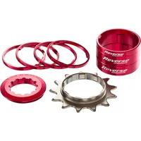 Reverse Components Single Speed Kit Ritzel Rot 13t