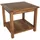 FRG Beistelltisch Kronach 50x50x45cm Akazie geölt FSC-zertifiziert