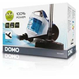 DOMO DO7286S Staubsauger ohne Beutel Weiß/Blau