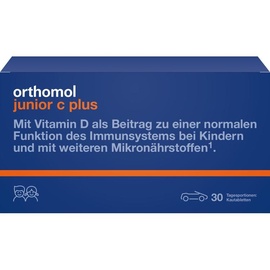 Orthomol Junior C plus Kautabletten Mandarine/Orange 30 St.