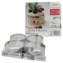 LARES 6074 Speisering,10 cm, 4 Stück