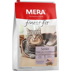 mera Finest Fit Senior Trockenfutter für ältere Katzen ab 8 Jahren | Für die Gesundheit im hohen Alter | Katzenfutter | Hochwertige Zutaten 0.4 kg