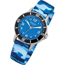 REGENT Kinderuhr 79780.79.14 Textilband F940
