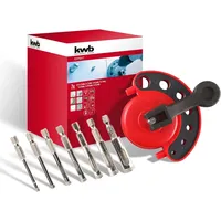 KWB Diamant-Lochsägen Set Ø 4-12 mm 8 St.